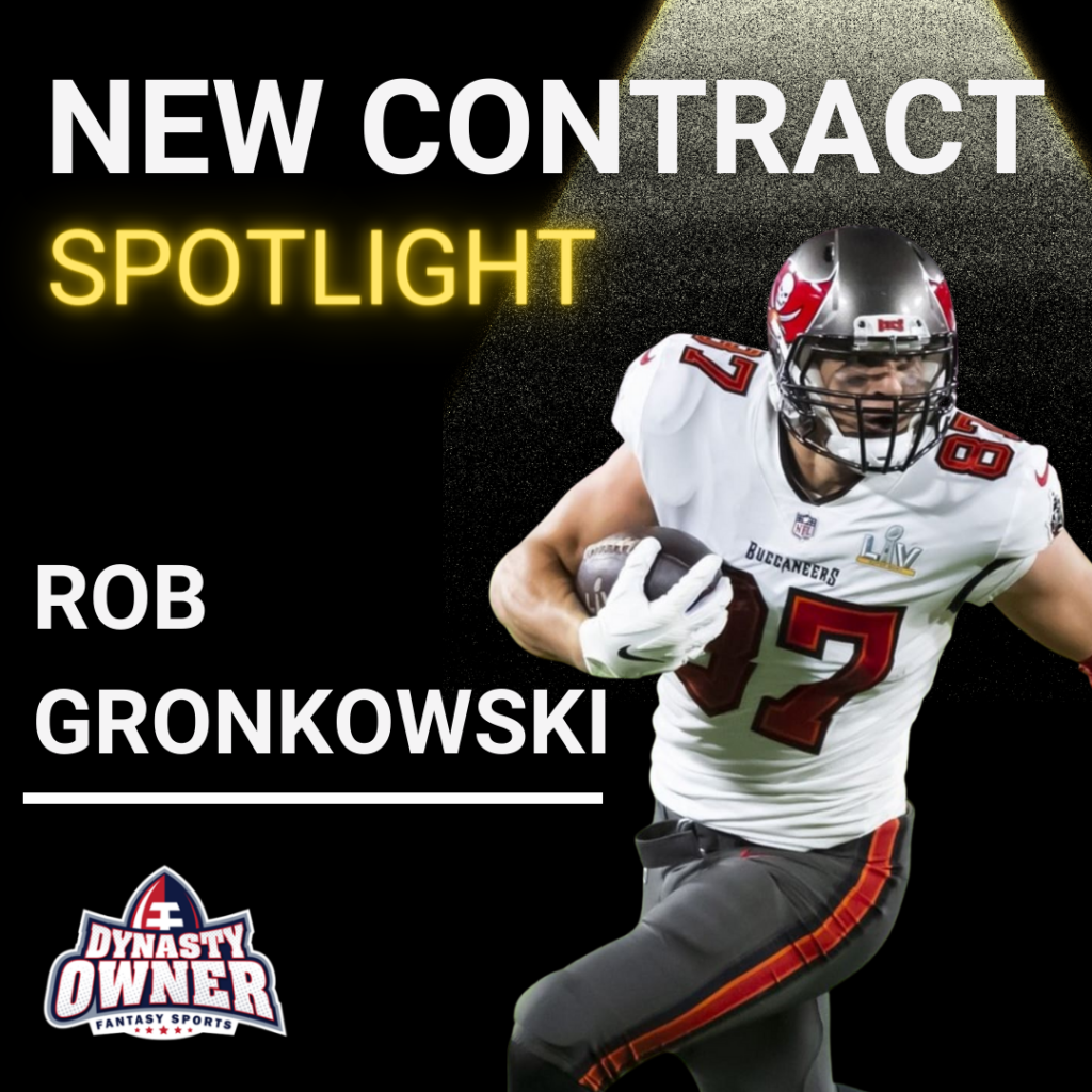Rob Gronkowski New Contract Spotlight